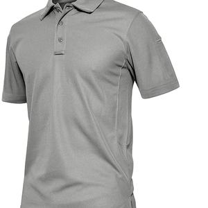 Camiseta de Verano para Hombre, Tejido Sólido 100% Algodón, Manga Corta, Secado Rápido, Transpirable, Informal para el Trabajo - Product Image 5
