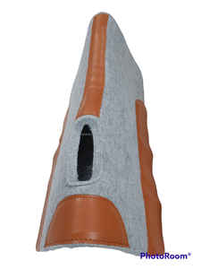 2024 Custom Made Western Equestrian Horse Saddle <b>Pads</b> Genuine Leather 3/4 Inch Light Gray Synthetic <b>Felt</b> <b>Pad</b> Hot Sale! - Product Image 6