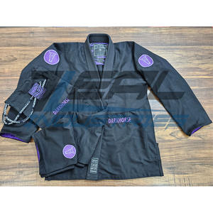Personnalisé jiu jitsu gi kimono 100% coton 450 gsm perle armure veste 10oz ripstop sergé coton pantalon personnalisé bjj gi fabriqué au Pakistan - Product Image 1