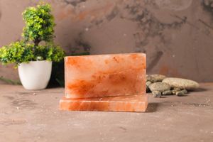 Rouleau de massage facial et corporel au sel de l'Himalaya pour l'exfoliation de la peau |   Produits de sel de l'Himalaya naturel pour le spa corporel et l'aromathérapie - Product Image 5