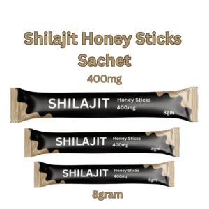 อาหารหิมาลายันเกรด30แท่งรสช็อกโกแลต shilajit และน้ำผึ้งเหลว400มก. 8gm - Product Image 2