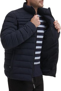 แจ็กเก็ตทรงพองสำหรับผู้ชายเสื้อคลุมบอมเบอร์ดีไซน์แบบกำหนดเองใหม่ - Product Image 4