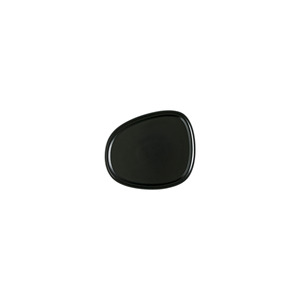 Plato de Porcelana Plano Individual Notte Piuma, 24.5x20.5 cm, Diseño Minimalista, Plato de Presentación Minimalista de 20.5 cm - Product Image 1