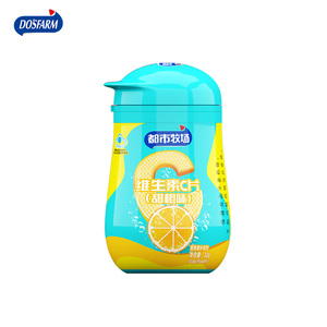 DOSFARM OEM Vitamine B Vitamine C Saveurs <span class=keywords><strong>de</strong></span> fruits Comprimés effervescents Sans sucre Bonbons - Product Image 2