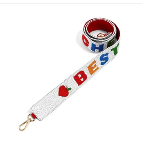 Fashionable Beaded Embroidery Bag Strap CHACK Design <b>Handbags</b> Seed Beads Design Embroidery Purse and Bag Strap by glowin fashion - Product Image 6