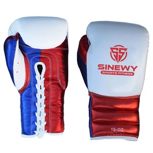 Gants De boxe en cuir synthétique pour adultes, Logo personnalisé De haute qualité, en microfibre - Product Image 1