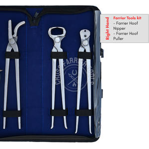 ชุดอุปกรณ์ตัดแต่งกีบม้าระดับพรีเมียม มีดตัดแต่งกีบใบมีดคม พร้อมมีดปลายทองเหลืองสำหรับตกแต่งและตัดแต่งกีบ และที่ถอนตะปูกีบม้า - Product Image 2