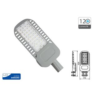Lampione a LED 50W 6400K 120lm/W lampione stradale per Villa con giardino stradale IP65 SKU-21959-illuminazione/lampione - Product Image 1