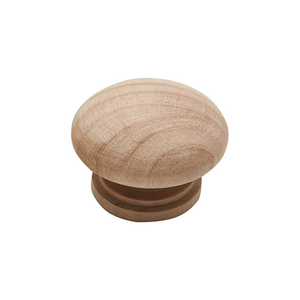 Tiradores y Pomos de Madera Maciza Natural para Cajones, Armarios, Puertas, Herrajes para Muebles, Uso Interior Moderno - Product Image 2
