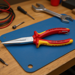 คีมตัดด้านข้างแบบปากนกกระจอกยี่ห้อ Knipex พร้อมเคลือบโครเมียม ด้ามจับฉนวนหลายชั้น - Product Image 3