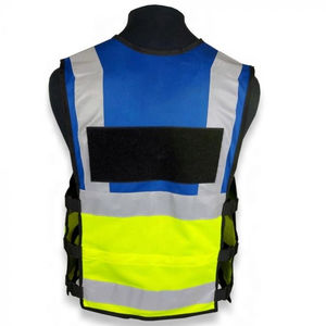 Chaqueta de Seguridad Reflectante LED de Alta Visibilidad con Logotipo Personalizado de Dos Colores, Múltiples Bolsillos de Almacenamiento, Chaqueta de Seguridad para Personal Médico - Product Image 2