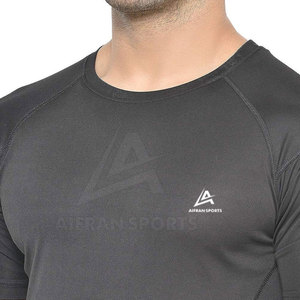 เสื้อยืดออกกำลังกาย2023สไตล์ใหม่สำหรับผู้ชายเสื้อยืดออกกำลังกายแบบบางป้ายยี่ห้อส่วนตัว - Product Image 6