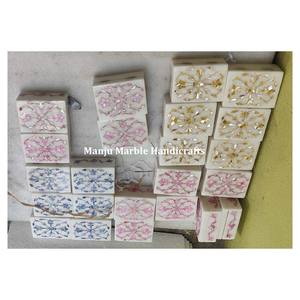 Modern <b>Clear</b> Top Quality Design Hand Curved Product Pure White Marble Inlay <b>Box</b> With Mother Of Pearl For Jewelry Decoration <b>Box</b> - Product Image 3