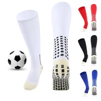 Chaussettes de football personnalisées Aolan Premium respirantes antidérapantes longues à imprimé automnal pour l'entraînement de football professionnel