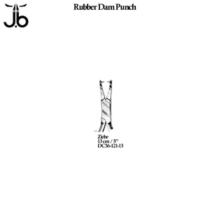 Pinzas Perforadoras de Goma Dental de Acero, Instrumentos Dentales Manuales de Alta Calidad Grado A+ - Product Image 3