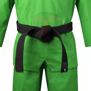 ชุดยูนิฟอร์มเทควันโดแขนยาวผ้าฝ้ายคุณภาพสูงสำหรับผู้ใหญ่ ระบายอากาศ แห้งเร็ว สีและโลโก้ปรับแต่งได้ รุ่นยอดนิยม - Product Image 4