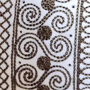 Gorros musulmanes Kufi para hombres, boina con estampado islámico, gorro de calavera bordado, sombrero Kofia Topi, artículos para la cabeza, regalo de Ramadán Eid - Product Image 3