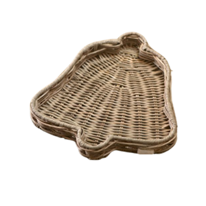 Plateau en rotin en forme d'étoile, plateau décoratif, plat en rotin, idéal pour la table basse, décoration de Noël à la maison, en provenance du Vietnam - Product Image 4