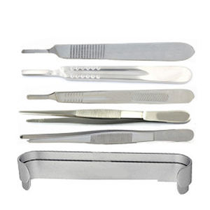 Instruments chirurgicaux manuels réutilisables en acier inoxydable argenté de qualité allemande, classe I, pour césarienne, certifiés CE - Product Image 5