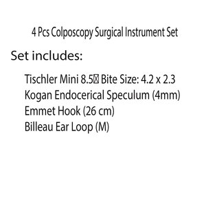 Juego de Instrumentos Quirúrgicos de Colposcopia Manual de 4 Piezas de Alta Calidad Personalizado |   Marca JIMED SURGICAL, Acero Inoxidable con Certificación CE - Product Image 6