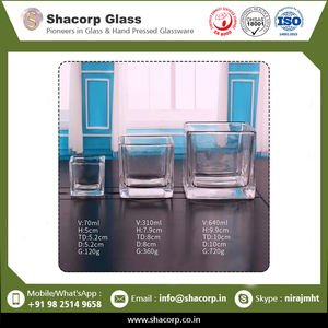 Compra votiva de cristal cuadrada de estilo atractivo de buena calidad disponible a precio rebajado - Product Image 2