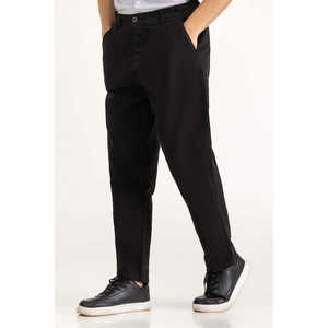 Pantalones Chino de Corte Regular, Cintura Media, Diseño Recto, con Cierre Decorativo, Lavado de Color Disponible, Tallas XL y 3XL, Ligeros - Product Image 3