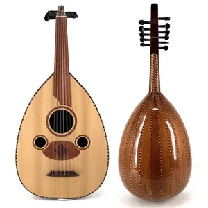 Oud Árabe Profesional de 11 Cuerdas y 6 Vías - Lúdano Oriental Hecho a Mano con Madera de Caoba - Product Image 1