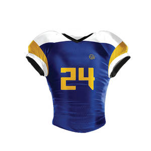 เสื้อเจอร์ซีย์อเมริกันฟุตบอลชายเสื้อสไตล์ว่างเปล่าระบายอากาศ - Product Image 3