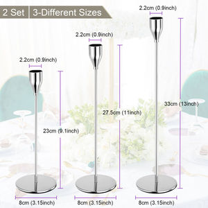 Modern Design Home Decoration Metal <b>Silver</b> Plated Votive Holder <b>Lamp</b> Metal Candle Votive Holder - Product Image 2