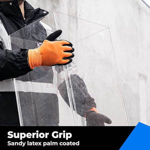 Cold Resistant <b>Gloves</b> With Fleece Lining And Elastic Cuff For Secure Wear High Performance Cold Resistant <b>Gloves</b> - Product Image 4