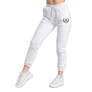 سروال رياضي للنساء للرياضيين الشتوية بنطلون رياضي من الصوف سادة وسميك ودافئ سروال للنساء للجري والجري - Product Image 1