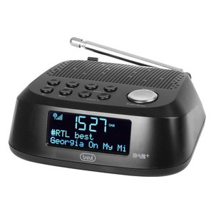 วิทยุ Trevi Dab Plus พร้อมนาฬิกา รับสัญญาณ FM และหน้าจอแสดงผลดิจิตอล สำหรับใช้ในบ้าน - Product Image 1