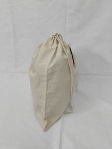 Eco-Friendly Unisex Casual Cotton <b>Drawstring</b> Tote Bag Made in India - Product Image 4