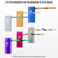 Barrière de stationnement de circulation routière personnalisable en couleur XGY avec moteur sans balais, longueur de bras de 2 à 6 m et télécommande pour système de stationnement
