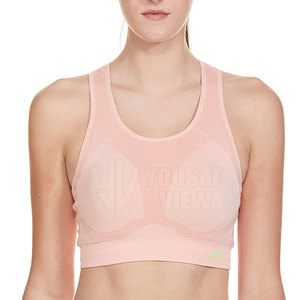 Sujetador Deportivo para Mujer de la Mejor Calidad, Transpirable, Ecológico, de Spandex/Nylon, Soporte Medio, Nuevo Diseño para Fitness y Entrenamientos en el Gimnasio - Product Image 1