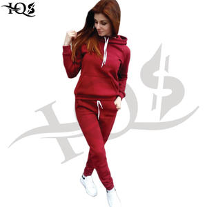 Conjunto de sudadera con capucha y Jogger personalizado unisex Trajes de jogging personalizados de talla grande para mujer - Product Image 2