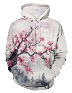 Nuevas sudaderas con capucha al por mayor impresas en 3D para mujer, sudaderas con capucha personalizadas de diseño elegante, Jersey de algodón orgánico 100% de alta calidad - Product Image 1