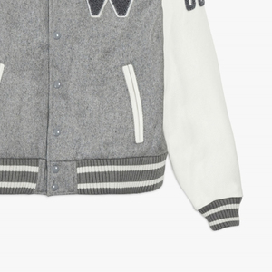 Novedad de 2025, chaqueta con letras para mujer, lona de piel de oveja de alta calidad, forro transpirable de algodón y lana para el cuerpo, acolchado de invierno - Product Image 5