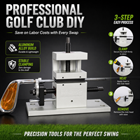 Outils de démontage de tête de club de golf en stock, vente chaude d'usine, outil de démontage de ferrules de golf pour tous les shafts de club, pince à visser pour golf