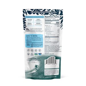 Laird Superfood <b>Protein</b> Instant Latte, Sweet & Creamy, Non-Dairy, Superfood Creamer and Coffee, Gluten Free, Vegan, 8 oz. Bag - Product Image 3