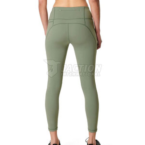 Pantalons de yoga pour femmes, design tendance, sur mesure, sans couture, pantalons de yoga décontractés pour femmes - Product Image 2