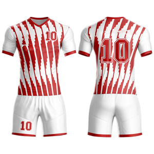 Service OEM, conception de logo personnalisé, uniforme de football court, très demandé, best-seller, vente en gros, imprimé par transfert thermique, imperméable, séchage rapide - Product Image 5