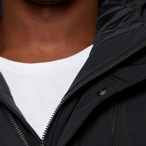 Ropa informal de algodón de concha suave, chaquetas con cuello levantado, logotipo personalizado, ropa para exteriores, chaquetas cálidas de invierno para hombres, chaquetas de concha de algodón - Product Image 3