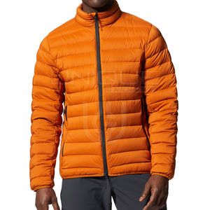 Chaquetas acolchadas de lana y poliéster de estilo personalizado, chaquetas acolchadas de manga larga para hombre, precio al por mayor - Product Image 1