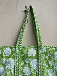 Tendance sac fourre-tout femmes Unique tissu sac à main à la mode sac à bandoulière sac à main imprimé matelassé - Product Image 3