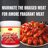 Pâte aromatisante d'écrevisses épicée chinoise idéale pour assaisonner le riz Ramen Emballage en vrac Traitement brut Sauce chili alternative