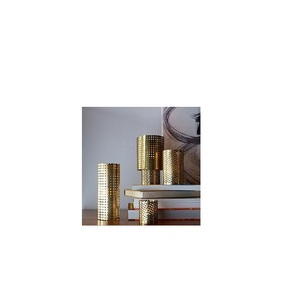 Support votif en fer à motif traditionnel avec motifs floraux en relief pour décor Diwali ou cadeaux de pendaison de crémaillère - Product Image 2