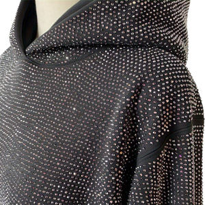 Sweats à capuche pour hommes Pull en strass 100% coton Impression surdimensionnée Fabricants de sweats à capuche personnalisés Sweats à capuche lourds pour hommes - Product Image 1