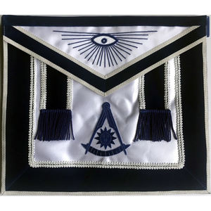 Craft Worshipful Masters Delantal Cuero Bordado Lodge Logo - Product Image 3