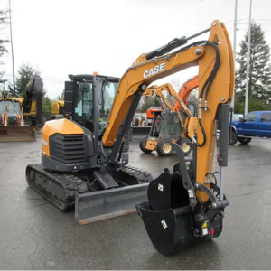 Mini-excavatrice CX50D de 5 tonnes d'occasion/neuve à vendre, fournisseur de mini-excavatrices compactes robustes, expédition immédiate - Product Image 1
